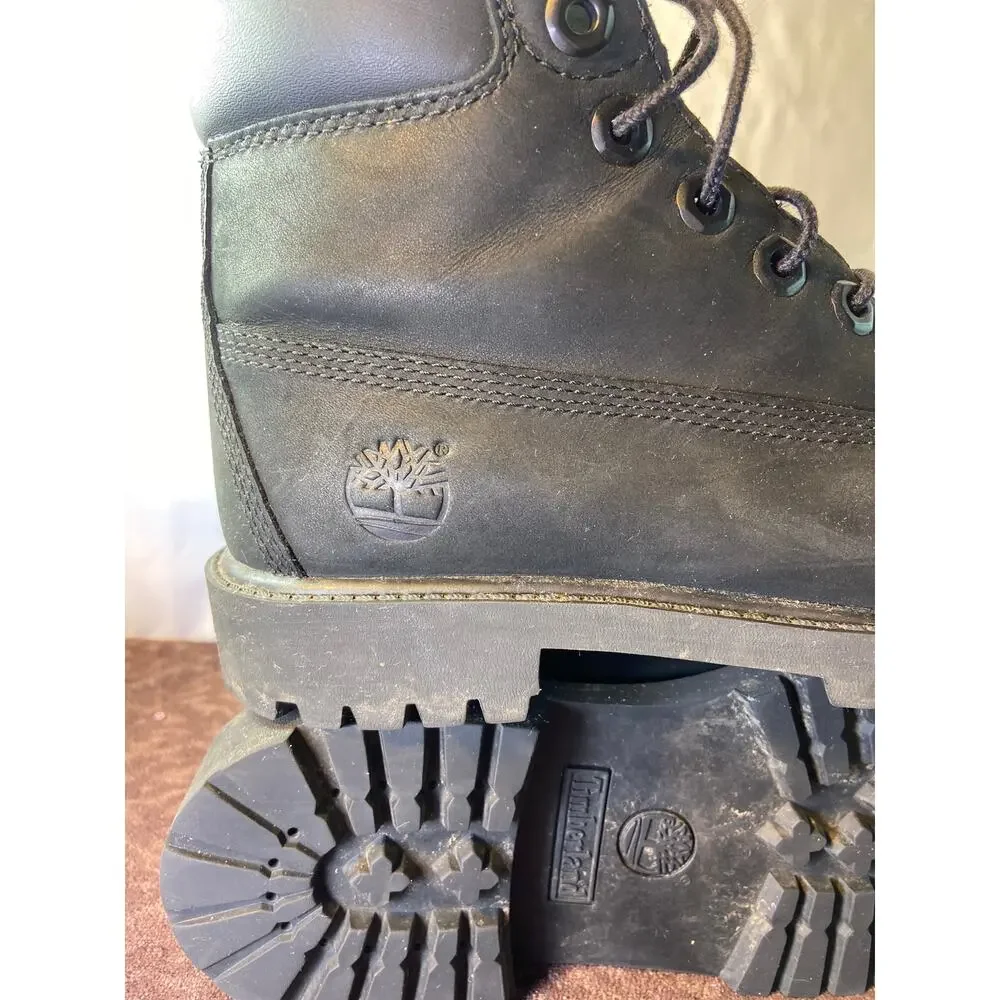 Timberland big kid‎ black hiking boots